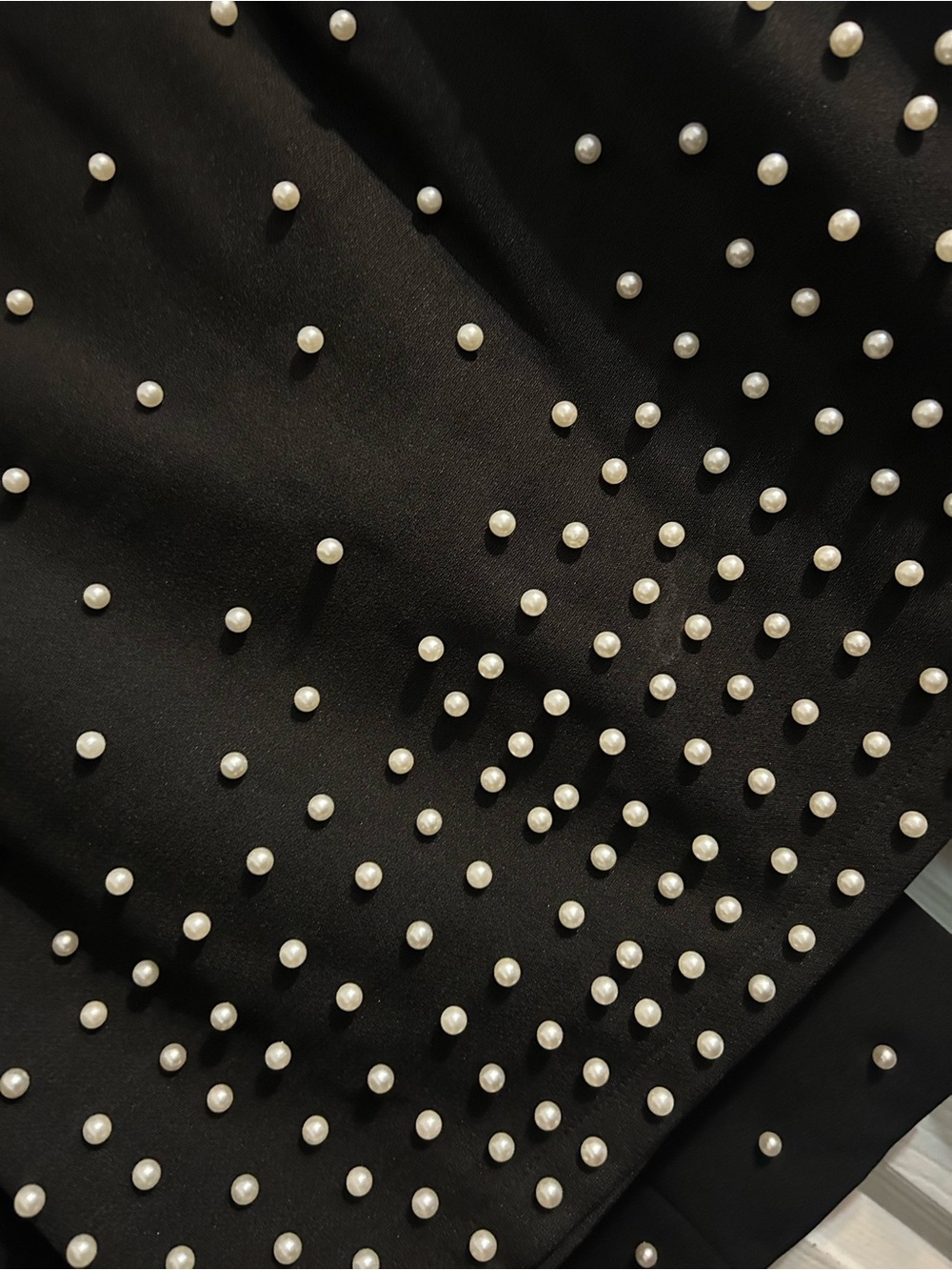 Pearl-Stud Blazer/Skirt Set - Picture 6 of 10
